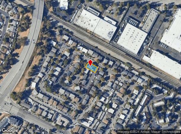  2389 Galway Ct, Santa Clara, CA Parcel Map