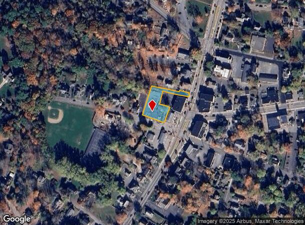  9 Green St, Holliston, MA Parcel Map