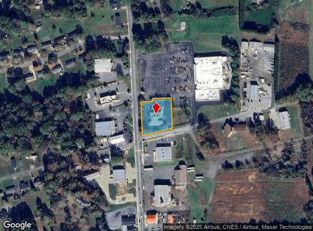 208 N Main St, Boiling Springs, NC Parcel Map