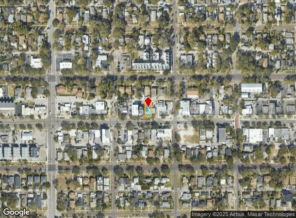  2629 Central Ave, Saint Petersburg, FL Parcel Map