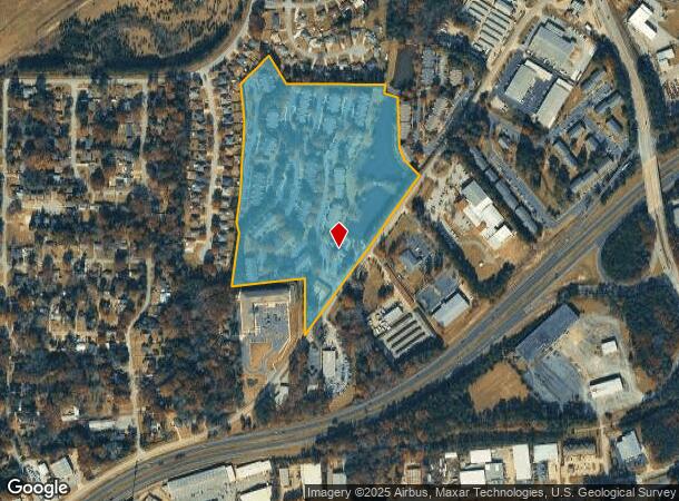  4343 Warm Springs Rd, Columbus, GA Parcel Map