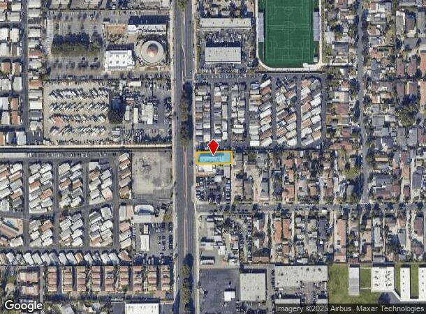  411 S Harbor Blvd, Santa Ana, CA Parcel Map