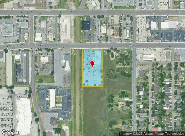  1525 W Tyler Ave, Harlingen, TX Parcel Map