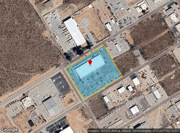  10200 Younger Rd, Midland, TX Parcel Map