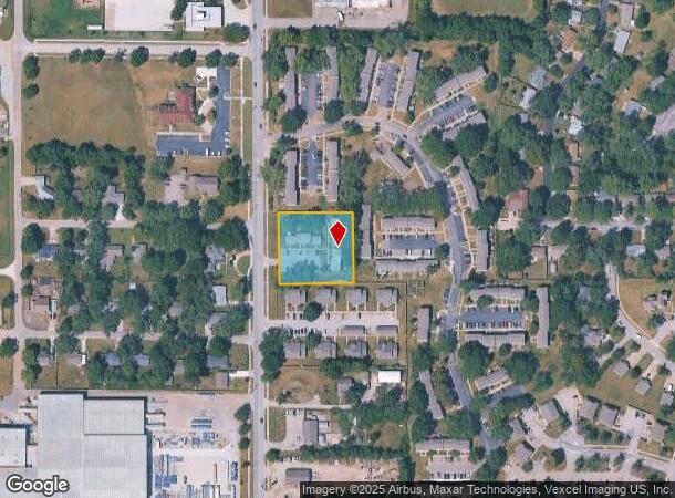  101 Pine Haven Ct, Lawrence, KS Parcel Map