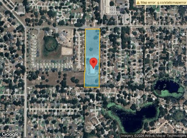  10516 Treadway School Rd, Leesburg, FL Parcel Map