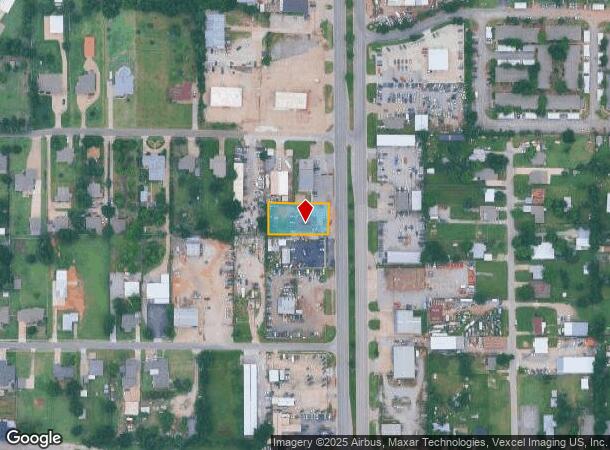  3529 N Shields Blvd, Moore, OK Parcel Map