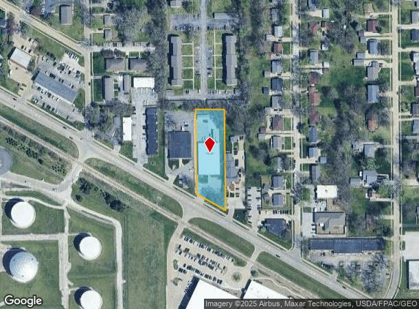  8165 University Blvd, Clive, IA Parcel Map