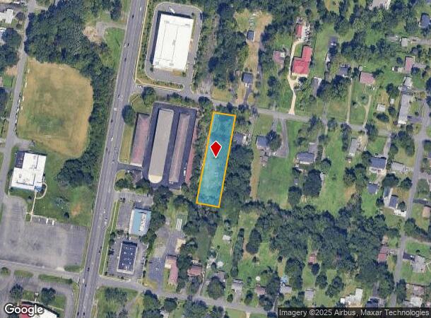8117 Oak St, Manassas, VA Parcel Map