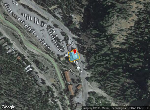  1550 Main St, Ouray, CO Parcel Map