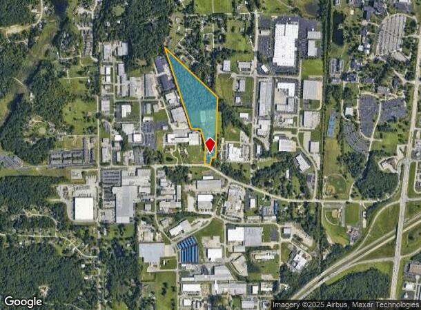 321 Hausfeldt Ln, New Albany, IN Parcel Map