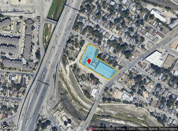 829 Nogalitos St, San Antonio, TX Parcel Map