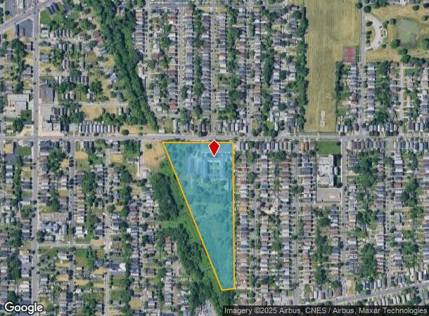 335 Doat St, Buffalo, NY Parcel Map