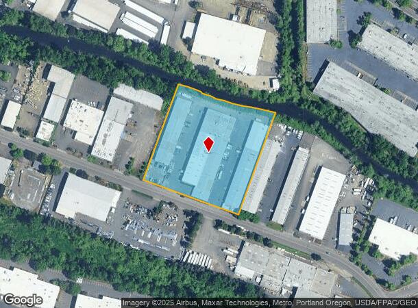  12683 Ne Whitaker Way, Portland, OR Parcel Map