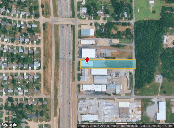 2200 S I 35 Service Rd, Oklahoma City, OK Parcel Map