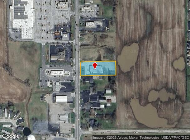 1408 N Shoop Ave, Wauseon, OH Parcel Map