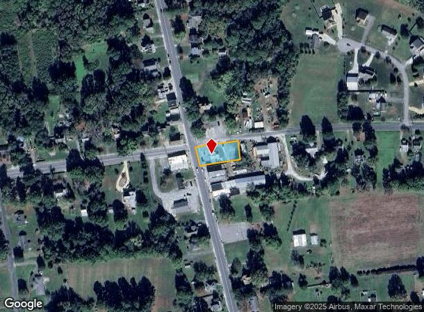  21209 N Bayside Rd, Cape Charles, VA Parcel Map