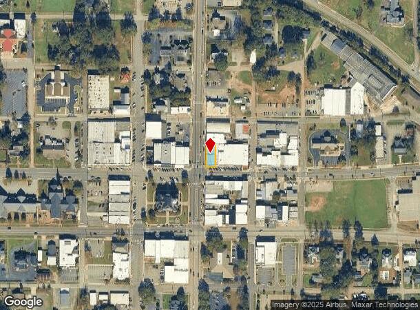 6 E Johnston St, Forsyth, GA Parcel Map