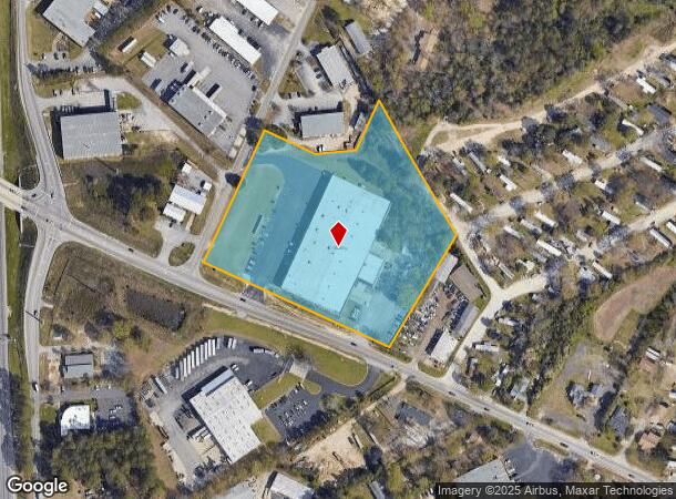  2500 Leaphart Rd, West Columbia, SC Parcel Map
