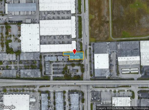  2550 Nw 72Nd Ave, Miami, FL Parcel Map