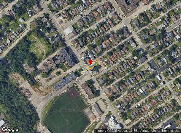  1809 West St, Homestead, PA Parcel Map