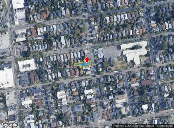 2838 Fulton St, Berkeley, CA Parcel Map