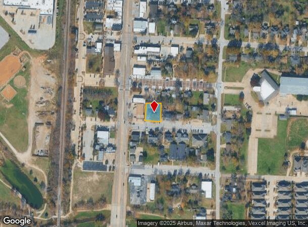 121 Olive St, Keller, TX Parcel Map