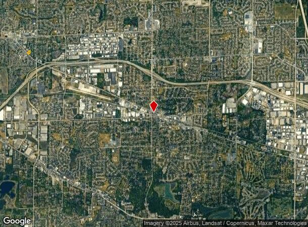  1 E Irving Park Rd, Roselle, IL Parcel Map