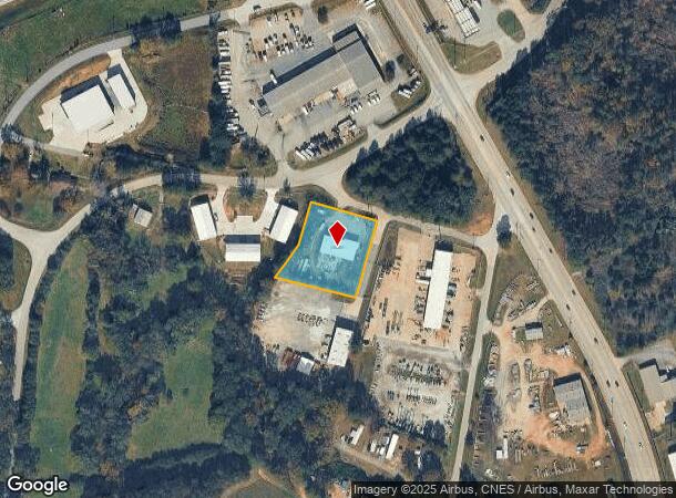  2573 E Phillips Rd, Greer, SC Parcel Map
