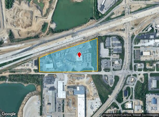  1720 W Thompson Rd, Indianapolis, IN Parcel Map