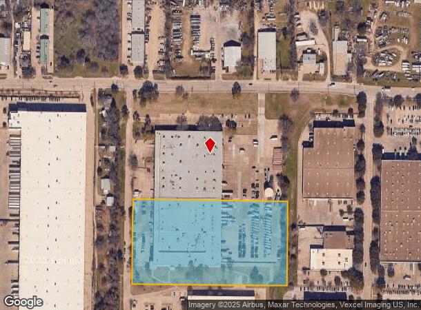 1301 Ridgeview, Lewisville, TX Parcel Map