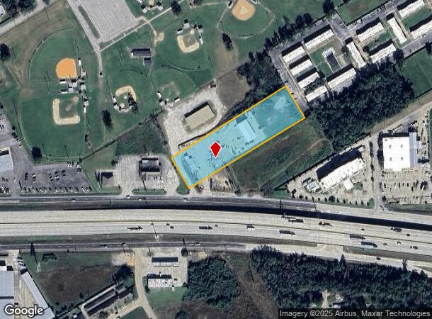 2214 Lutcher Dr, Orange, TX Parcel Map