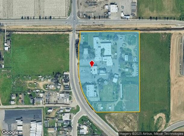103 S Hughes Ave, Fresno, CA Parcel Map