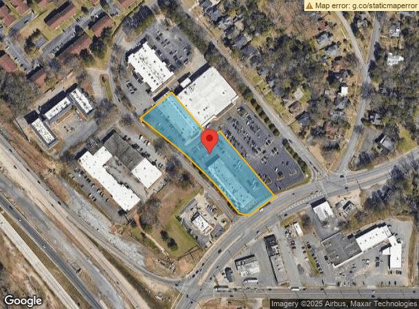  610 North Ave, Macon, GA Parcel Map