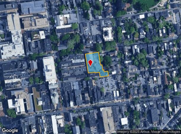  130 E Orange St, Lancaster, PA Parcel Map