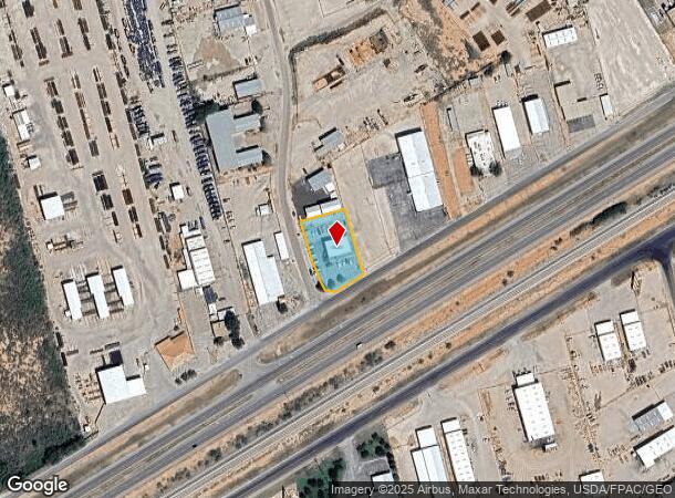 8004 W Highway 80, Midland, TX Parcel Map