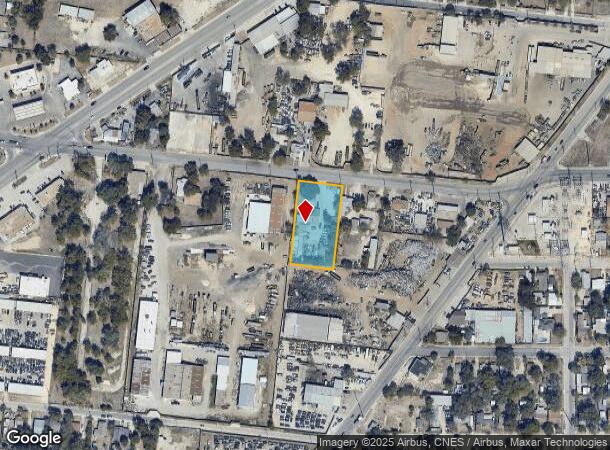  2202 W Southcross Blvd, San Antonio, TX Parcel Map