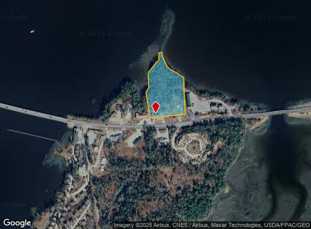 40 Route One, Edgecomb, ME Parcel Map