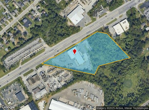7667 Pulaski Hwy, Rosedale, MD Parcel Map