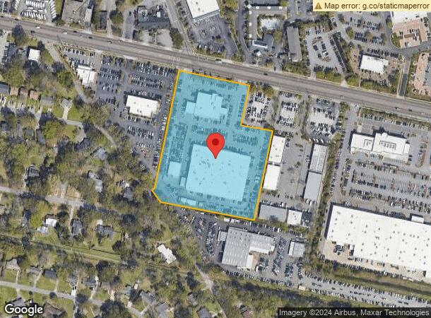  1621 Savannah Hwy, Charleston, SC Parcel Map