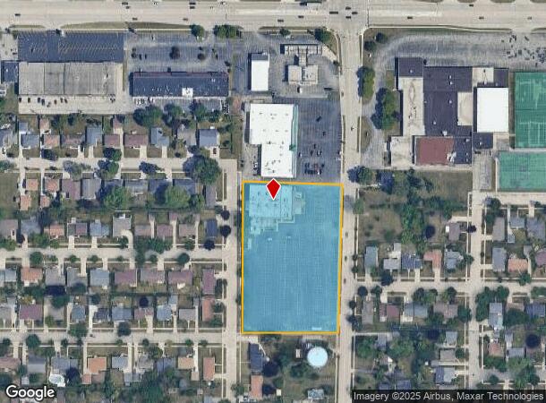 2621 N Oneida St, Appleton, WI Parcel Map