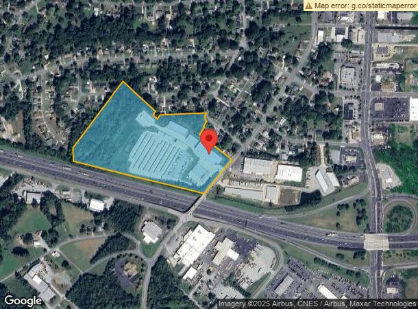  513 S Maple St, Graham, NC Parcel Map