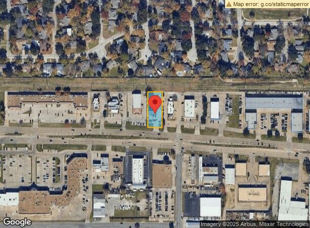  2309 W Pioneer Pky, Pantego, TX Parcel Map