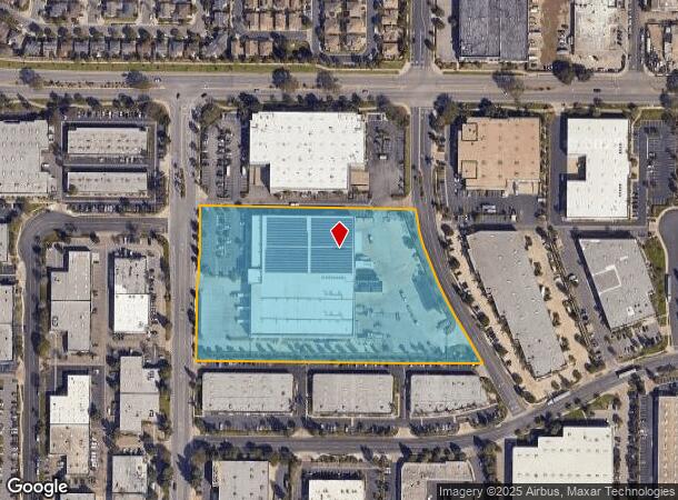  400 Lombard St, Oxnard, CA Parcel Map