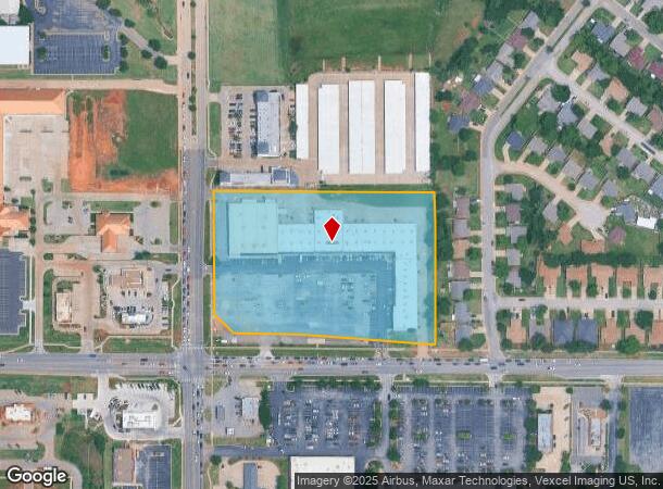 821 W Danforth Rd, Edmond, OK Parcel Map