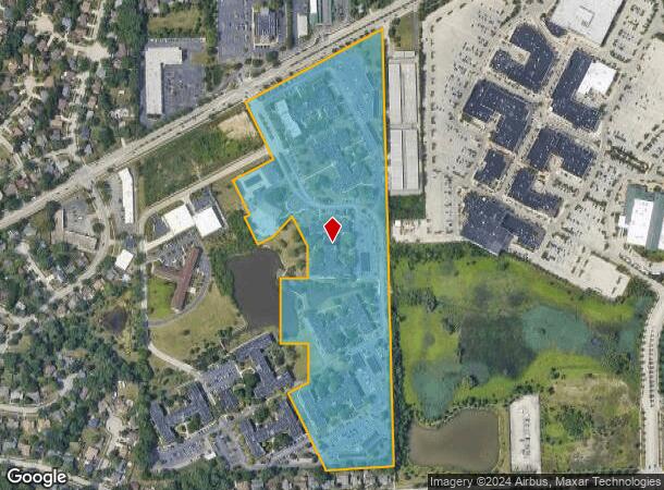  610 Preston Dr, Bolingbrook, IL Parcel Map