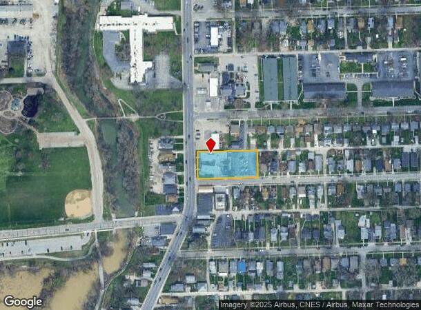 1610 Spy Run Ave, Fort Wayne, IN Parcel Map