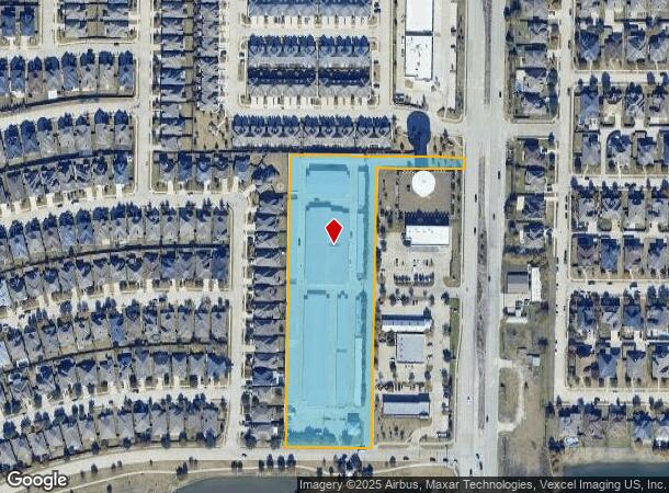 2511 Sunflower Dr, Little Elm, TX Parcel Map