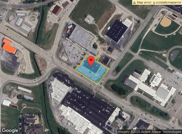  1355 2Nd St, Henderson, KY Parcel Map