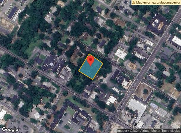  615 N Cedar St, Summerville, SC Parcel Map